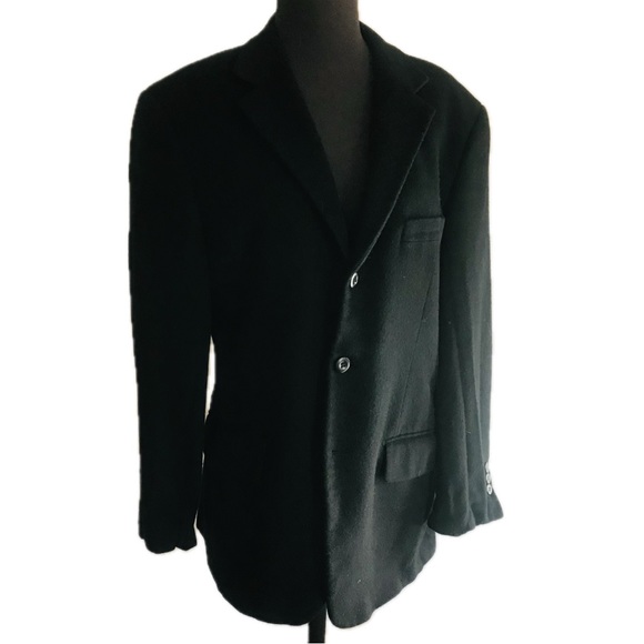 ProntoMondo Cashmere and Wool Three Button Blazer - Picture 4 of 16